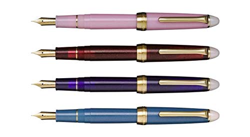 セーラー万年筆 万年筆 四季織 月夜の水面 夜長 細字 11-0558-203