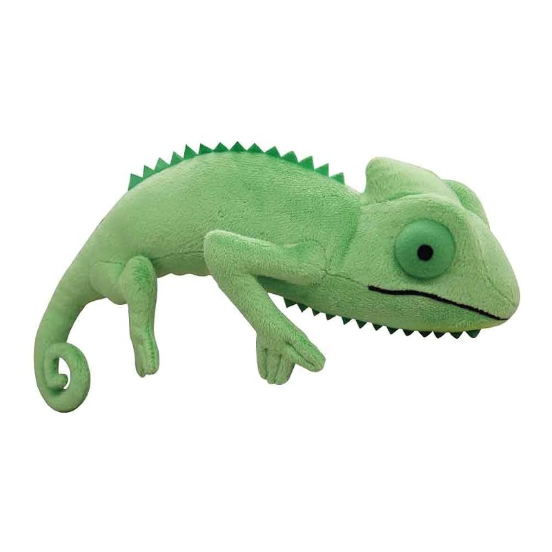 ティーエスティーアドバンス(TST ADVANCE) カメレオンのレオくんGREEN ぬいぐるみ 全長22㎝ 対象年齢6歳以上 6294