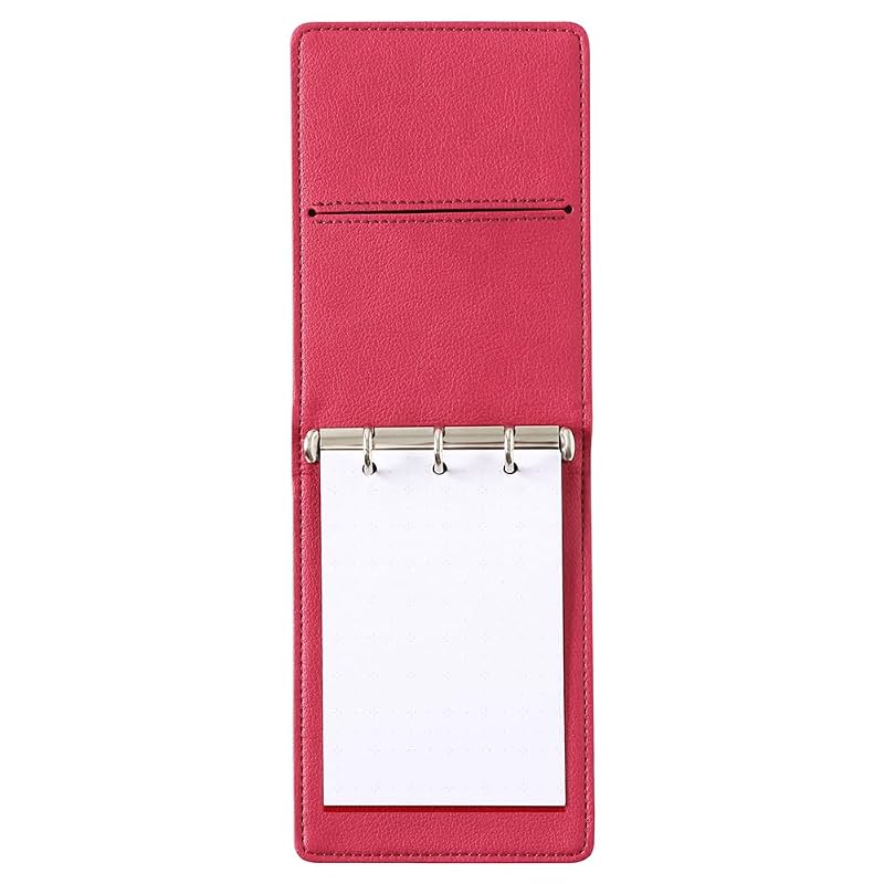 ロディア ミニ3穴 システム手帳 RHODIA オーガナイザー(11×8cm リング径11mm) PU 合皮 ヴィーヴ ブルー cf11ogz03-bl