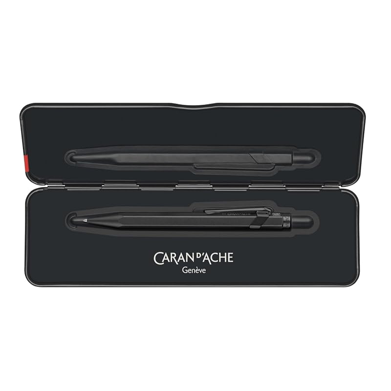CARAN D'ACHE カランダッシュ ボールペン 油性 849 XL ブラックエディション 0850-496 正規輸入品