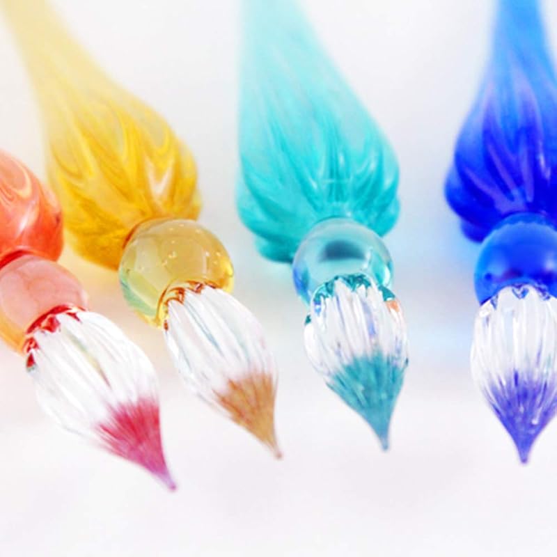 エルバン(Herbin) ガラスペン&インクセット 専用箱入【ハンドクラフト】つむぎ ターコイズ & ミニインク ミントグリーン(10ml)セット【1670年創業フランスの伝統的ブランド】HERBIN hb21433set