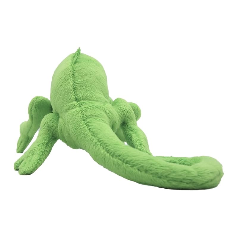 ティーエスティーアドバンス(TST ADVANCE) カメレオンのレオくんGREEN ぬいぐるみ 全長22㎝ 対象年齢6歳以上 6294