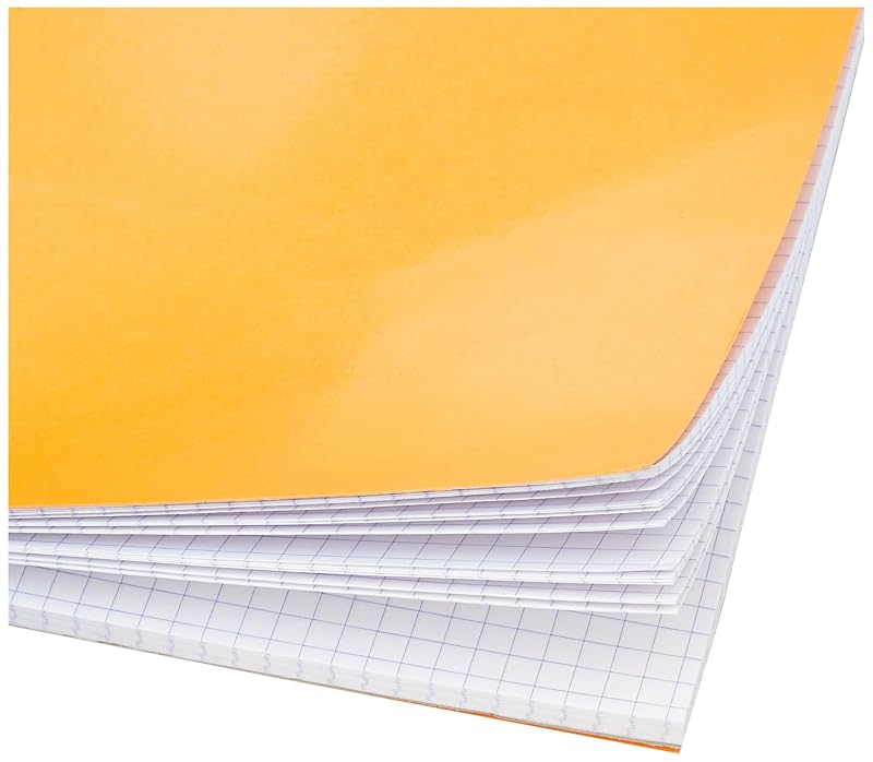 Rhodia Stapleboundパッドno。18 – a4 ( 8.25 X 11.75インチ)、グラフ、ブラック 16 1/2 x 12 1/2