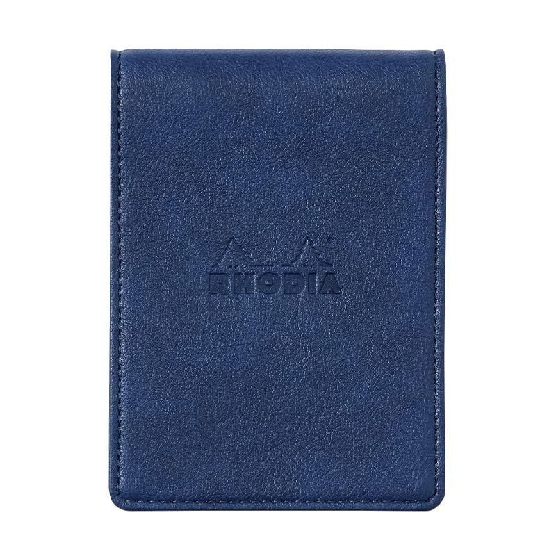 ロディア ミニ3穴 システム手帳 RHODIA オーガナイザー(11×8cm リング径11mm) PU 合皮 ヴィーヴ ブルー cf11ogz03-bl