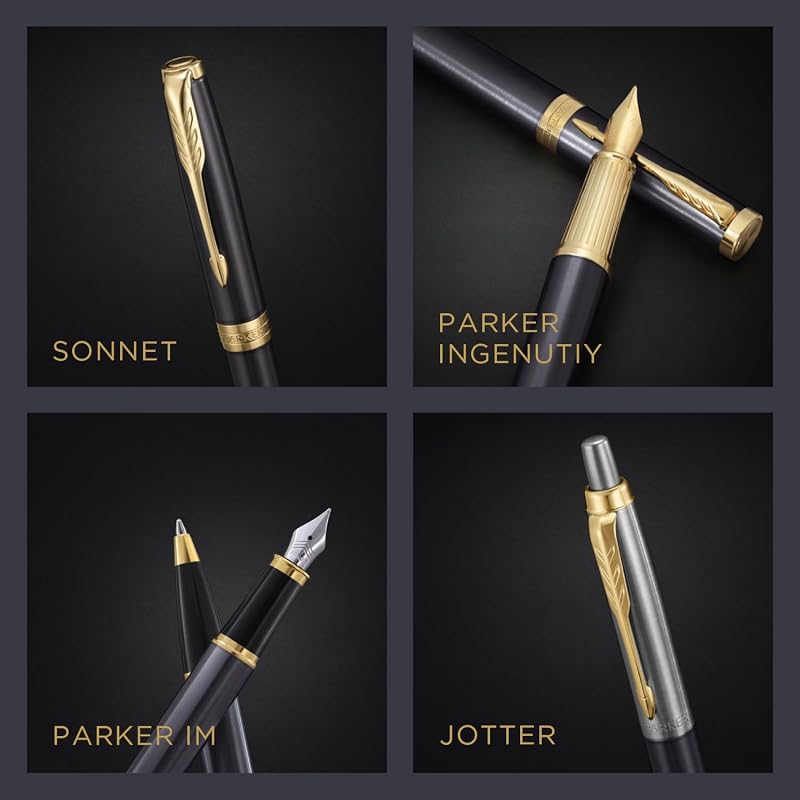 PARKER パーカー ボールペン IM グレイGT 中字 油性 ギフトボックス入り ギフト プレゼント 高級 正規輸入品 2213843