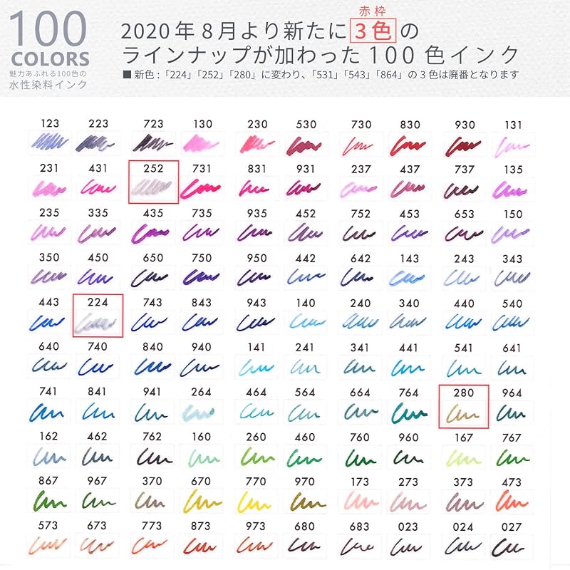 セーラー万年筆 万年筆 ボトルインク インク工房 530 染料 20ml 13-6210-530